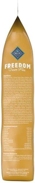 imageBlue Buffalo Freedom GrainFree Healthy Weight Dry Dog Food Complete amp Balanced Nutrition for Adult Dogs Made in the USA with Natural Ingredients Chicken amp Potatoes 24lb BagChicken