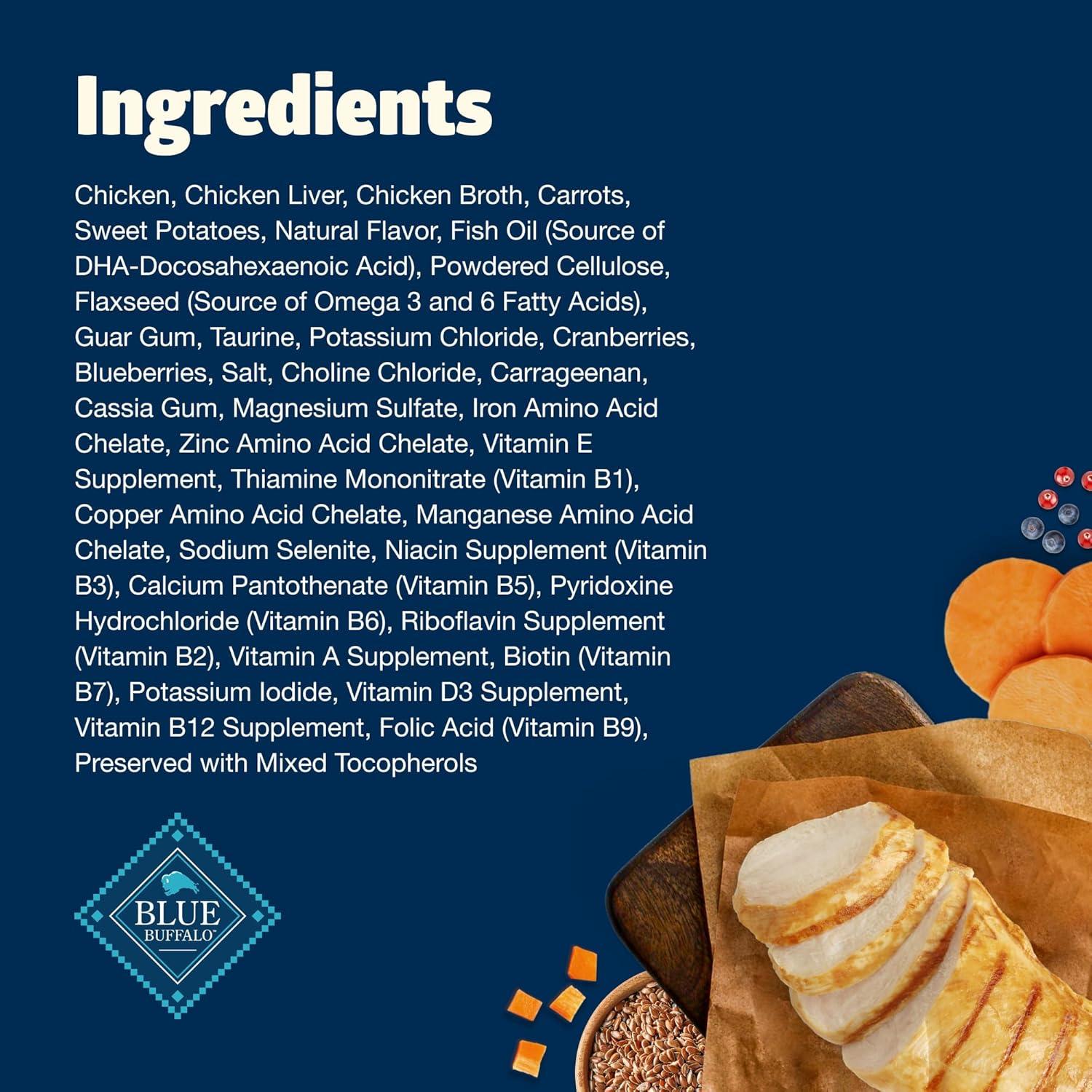 imageBlue Buffalo Freedom GrainFree Kitten Wet Cat Food Complete amp Balanced Nutrition for Kittens Made with Natural Ingredients Chicken Recipe 3oz Cans 24 Count