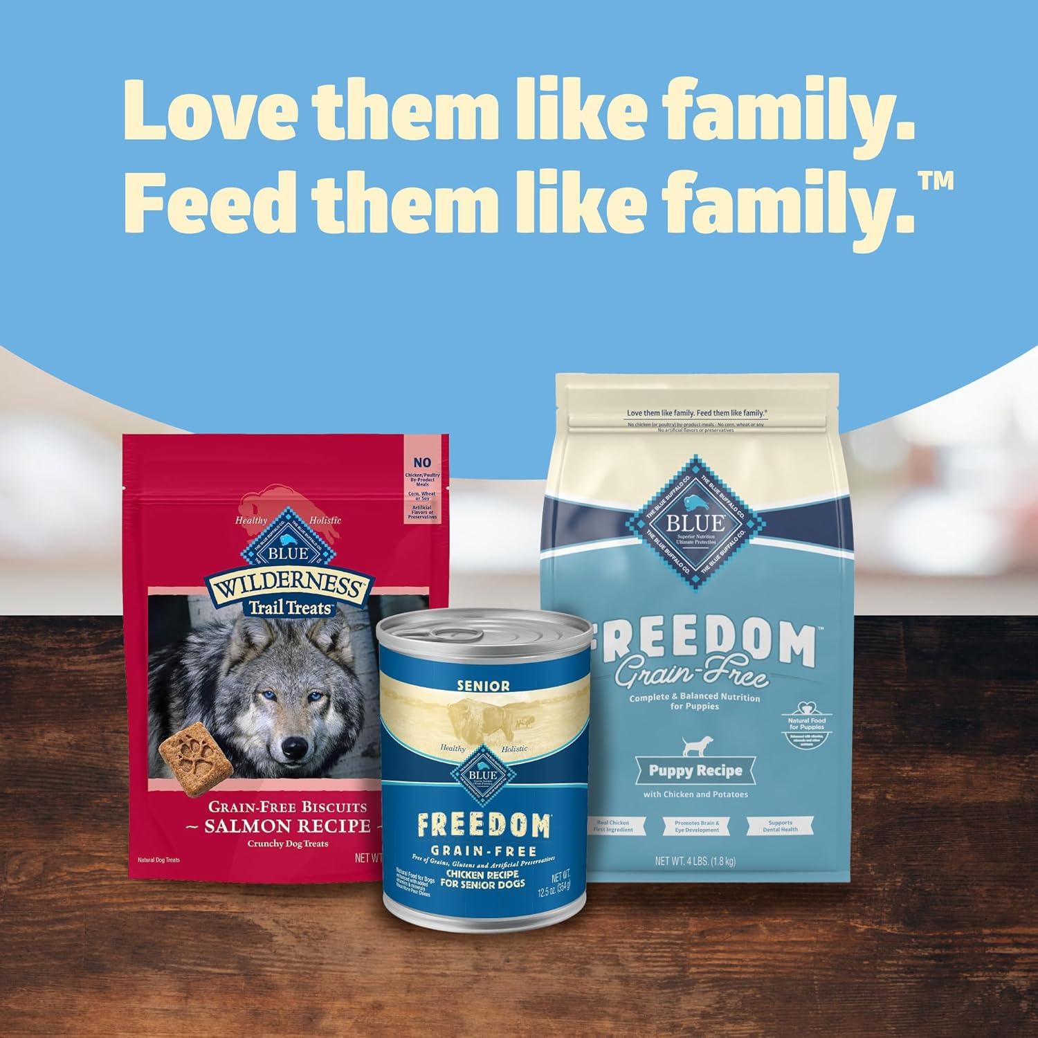 imageBlue Buffalo Freedom GrainFree Puppy Dry Dog Food with DHA Complete amp Balanced Nutrition for Puppies Made in the USA Chicken amp Potatoes 24lb BagChicken