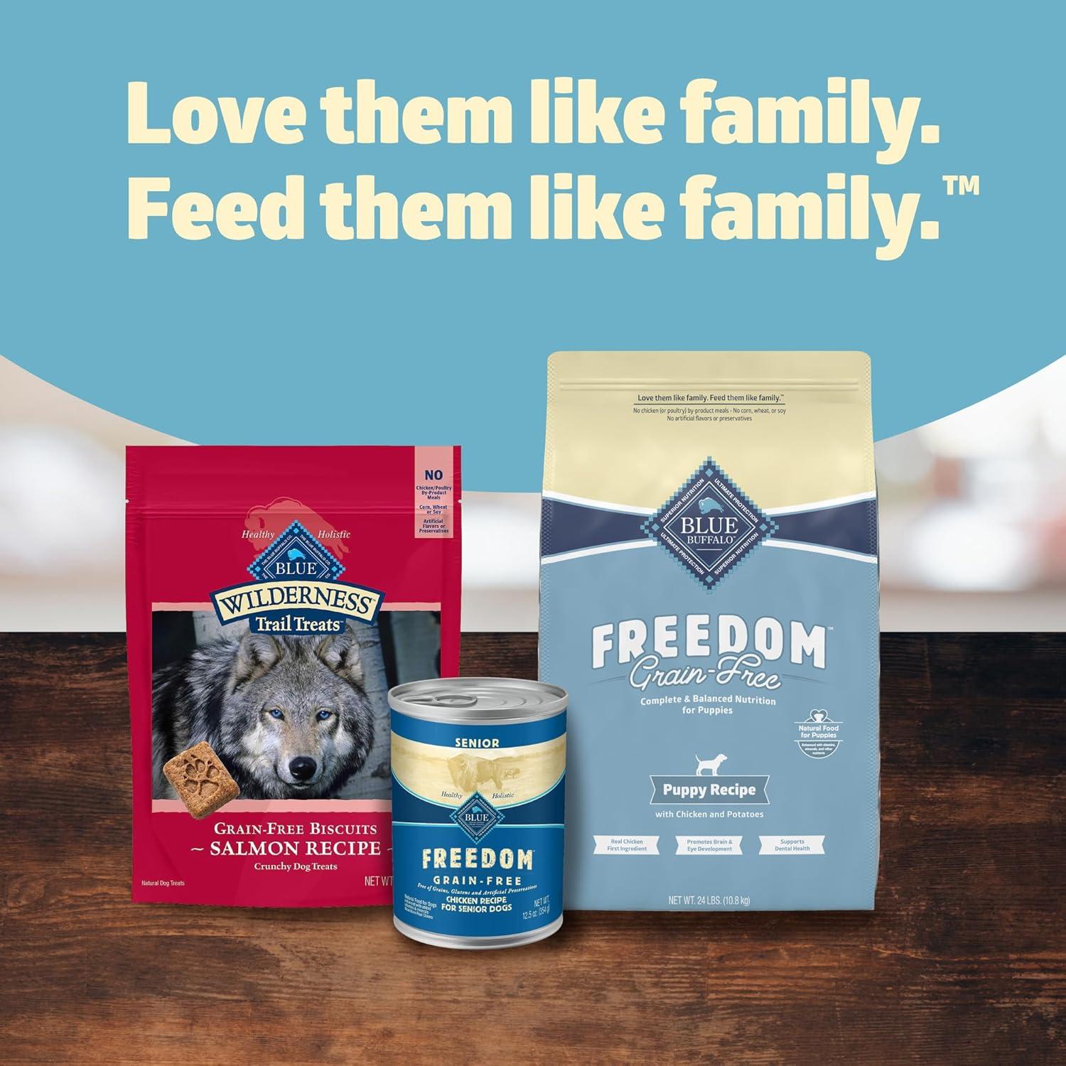 imageBlue Buffalo Freedom GrainFree Puppy Dry Dog Food with DHA Complete amp Balanced Nutrition for Puppies Made in the USA Chicken amp Potatoes 24lb BagChicken