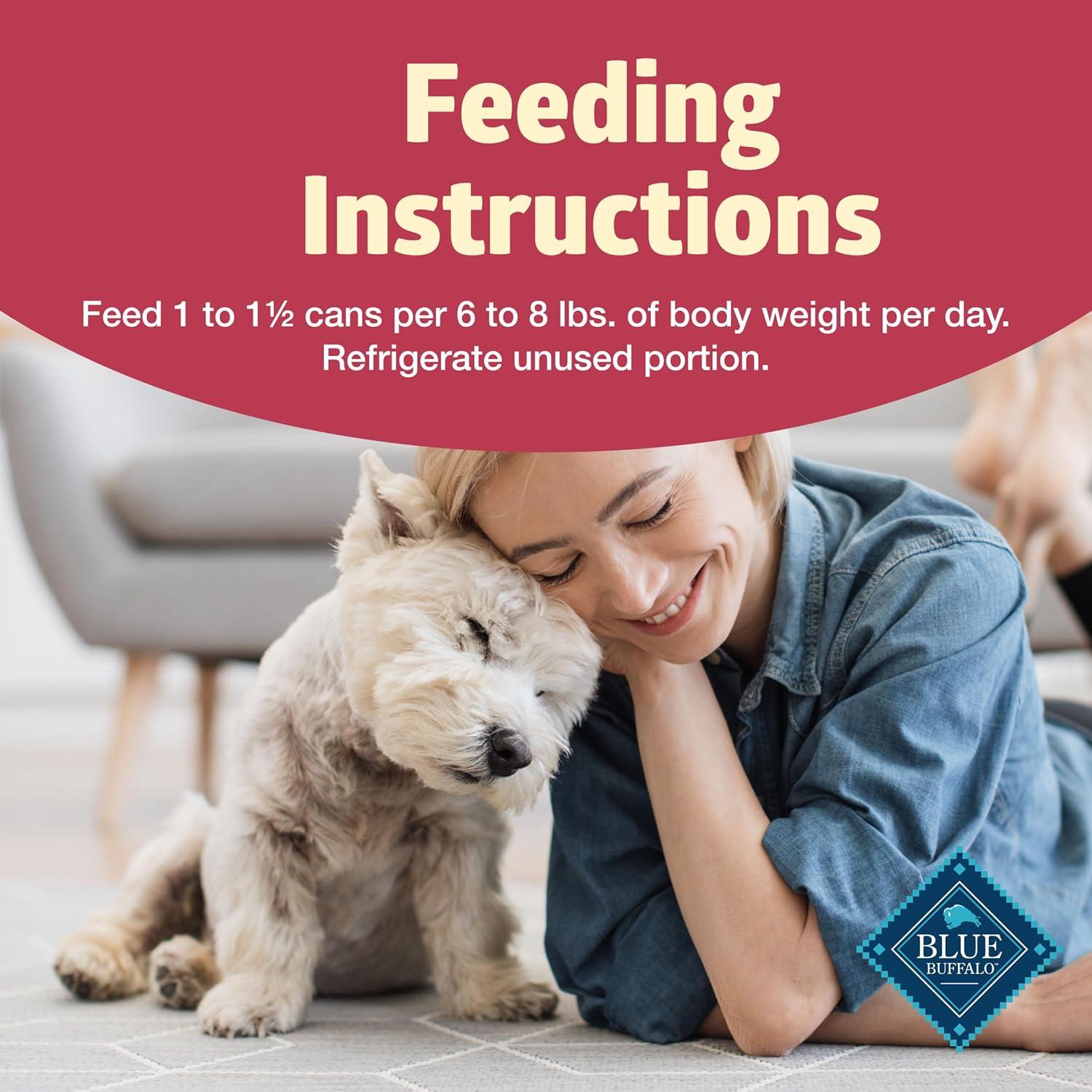 imageBlue Buffalo Freedom GrainFree Small Breed Wet Dog Food Supports High Energy Needs Made in the USA With Natural Ingredients Chicken 55oz Cans 24 Count