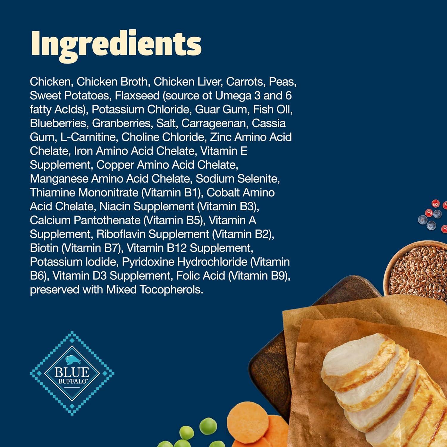 imageBlue Buffalo Freedom GrainFree Small Breed Wet Dog Food Supports High Energy Needs Made in the USA With Natural Ingredients Chicken 55oz Cans 24 Count