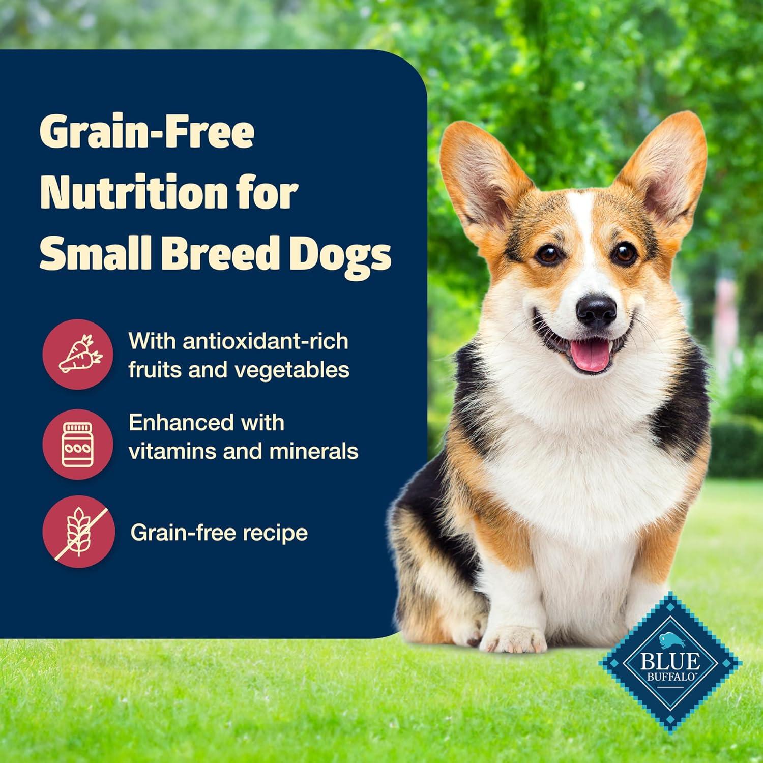 imageBlue Buffalo Freedom GrainFree Small Breed Wet Dog Food Supports High Energy Needs Made in the USA With Natural Ingredients Chicken 55oz Cans 24 Count