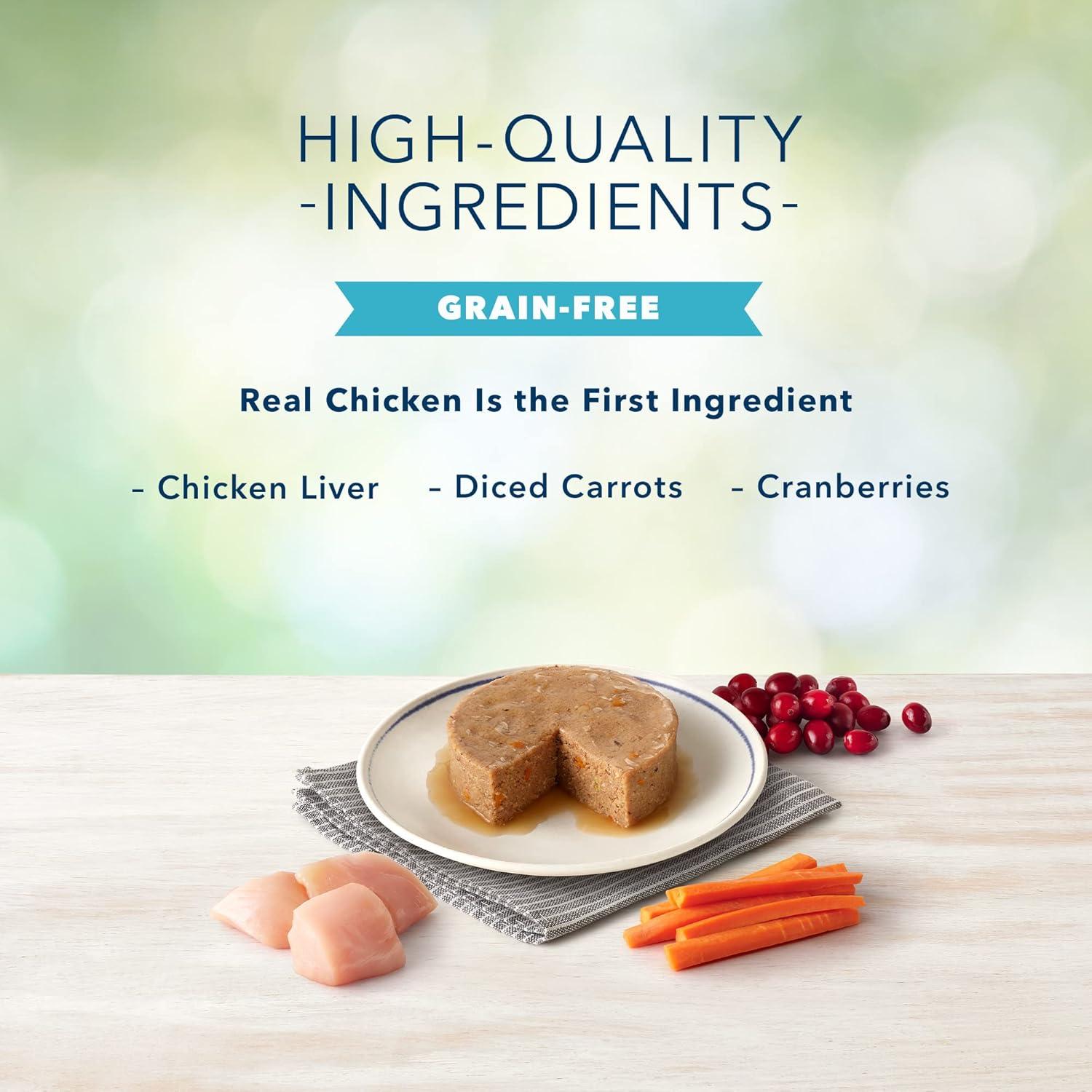imageBlue Buffalo Freedom GrainFree Wet Cat Food Complete amp Balanced Nutrition for Mature Indoor Cats Made with Natural Ingredients Chicken Recipe 55oz Cans 24 Count