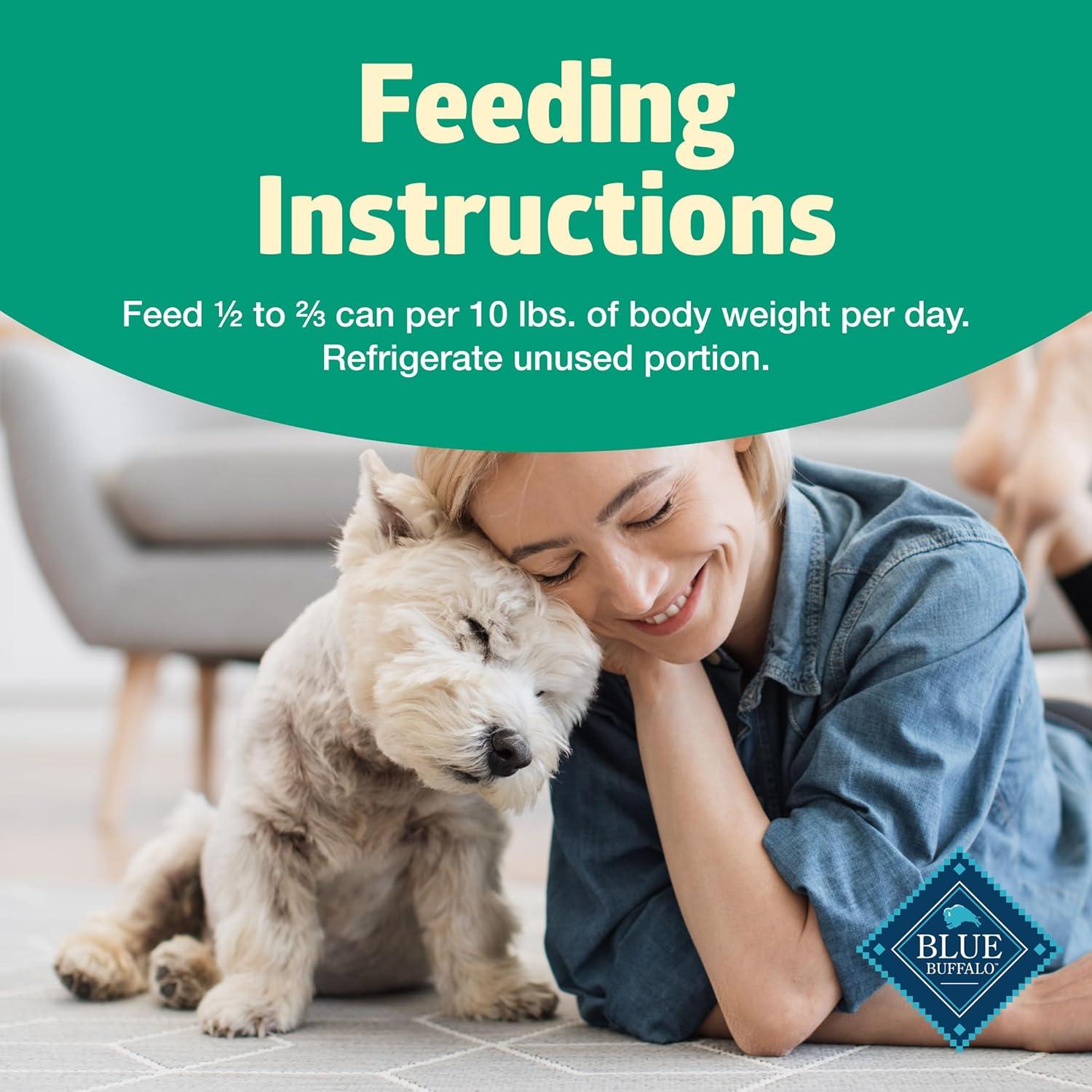 imageBlue Buffalo Freedom GrainFree Wet Dog Food Free of Glutens amp Artificial Preservatives Made with Natural Ingredients Lamb Recipe 125oz Cans 12 Count