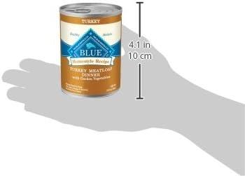 imageBlue Buffalo Homestyle Recipe Adult Wet Dog Food Made with Natural Ingredients Fish amp Sweet Potato Dinner with Garden Vegetables 125oz can Pack of 12Turkey