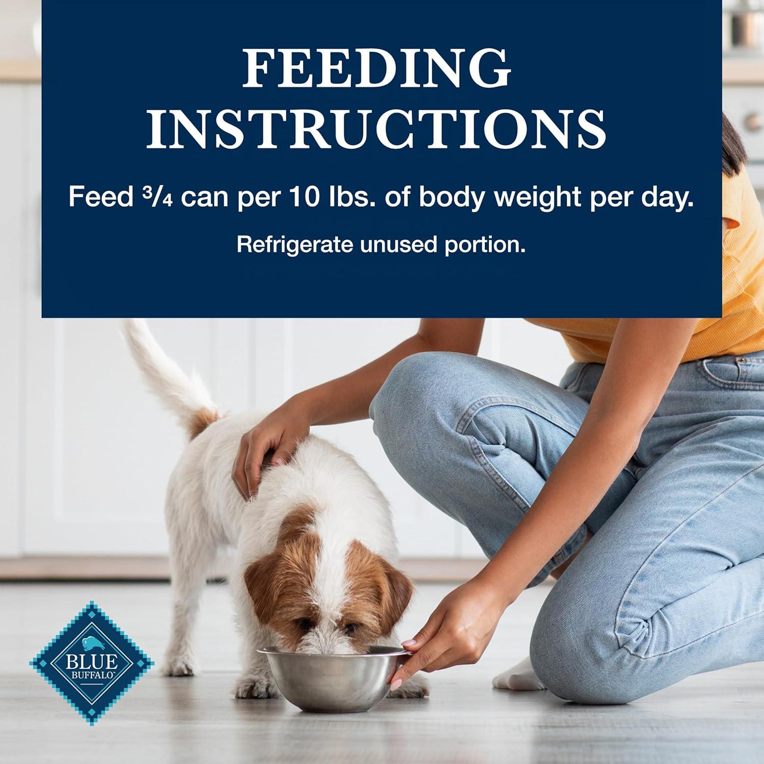 imageBlue Buffalo Homestyle Recipe Adult Wet Dog Food Made with Natural Ingredients Fish amp Sweet Potato Dinner with Garden Vegetables 125oz can Pack of 12Chicken Dinner with Garden Vegetables