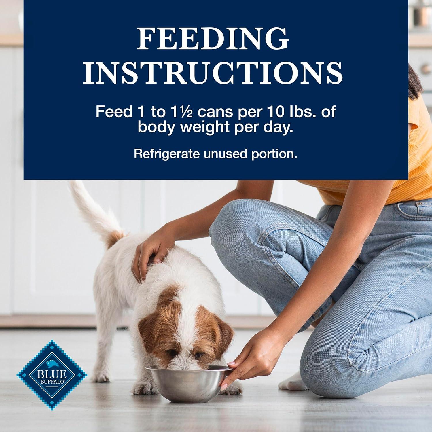 imageBlue Buffalo Homestyle Recipe Adult Wet Dog Food Made with Natural Ingredients Fish amp Sweet Potato Dinner with Garden Vegetables 125oz can Pack of 12Chicken Healthy Weight