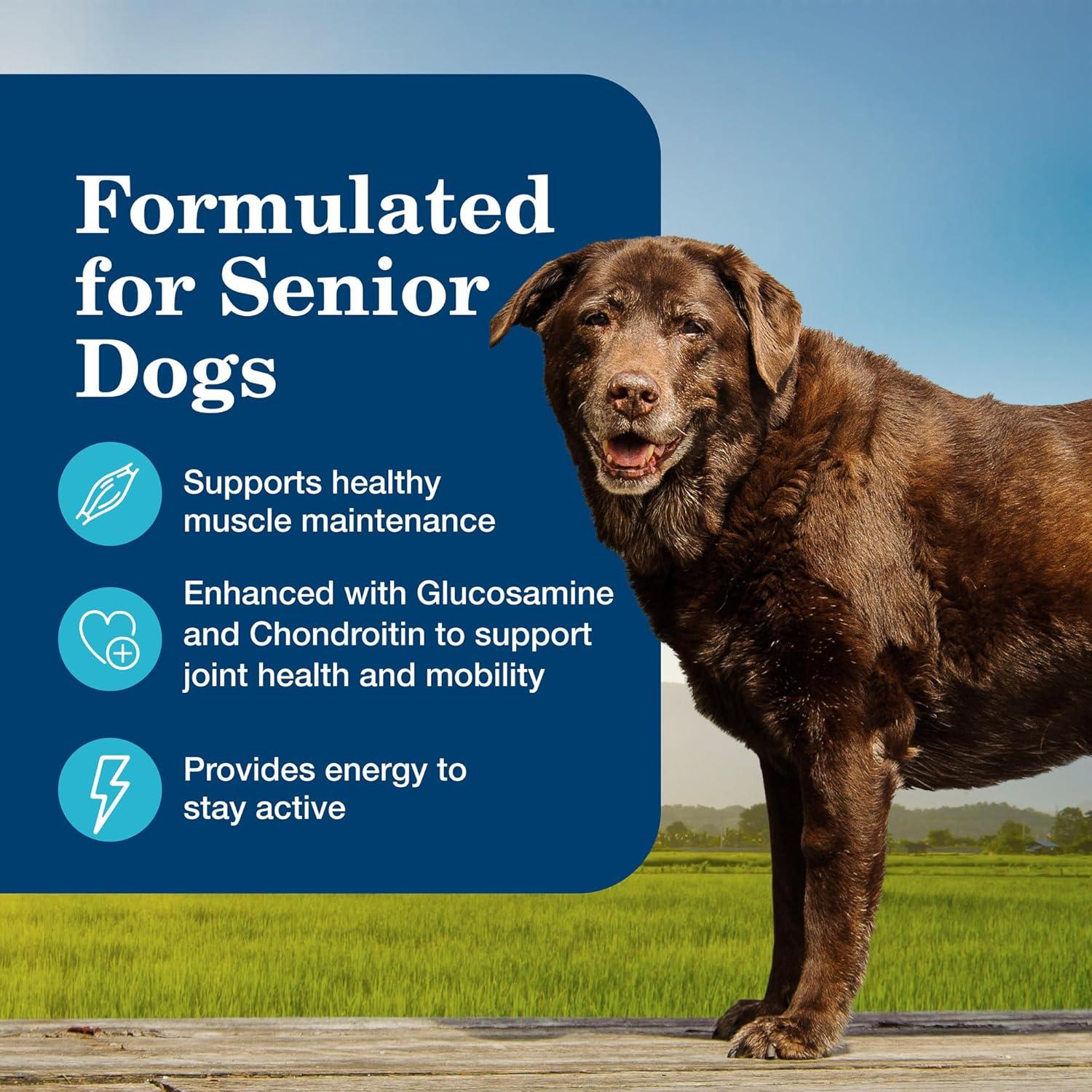 imageBlue Buffalo Homestyle Recipe Senior Wet Dog Food Made with Natural Ingredients Chicken Dinner with Garden Vegetables 125oz Cans 12 CountChicken