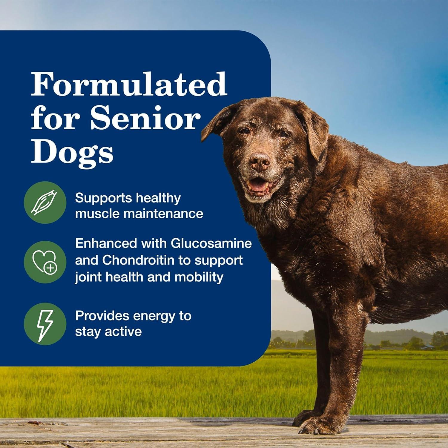 imageBlue Buffalo Homestyle Recipe Senior Wet Dog Food Made with Natural Ingredients Chicken Dinner with Garden Vegetables 125oz Cans 12 CountLamb