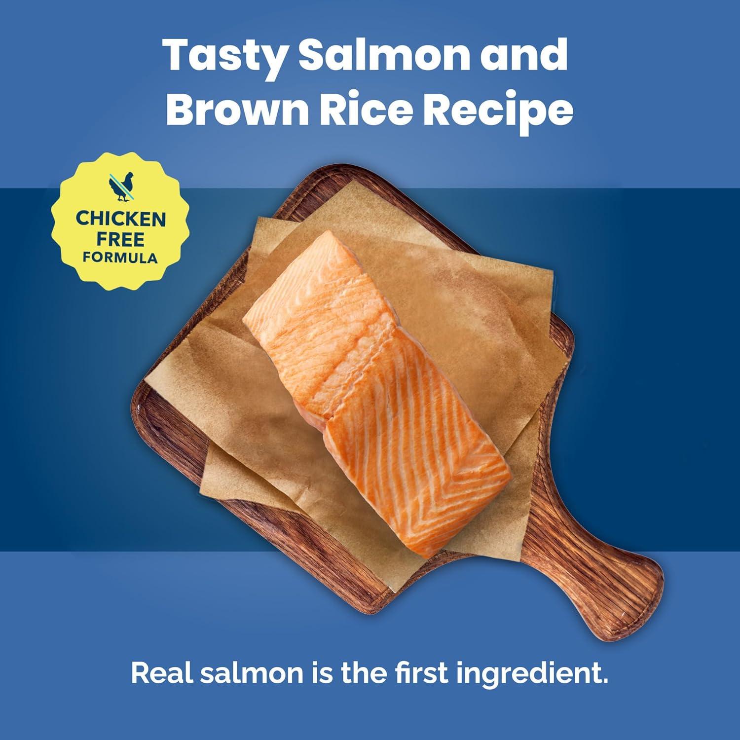 imageBlue Buffalo Life Protection Formula Adult Dry Dog Food Helps Build and Maintain Strong Muscles Made with Natural Ingredients Chicken amp Brown Rice Recipe 5lb BagSalmon ChickenFree