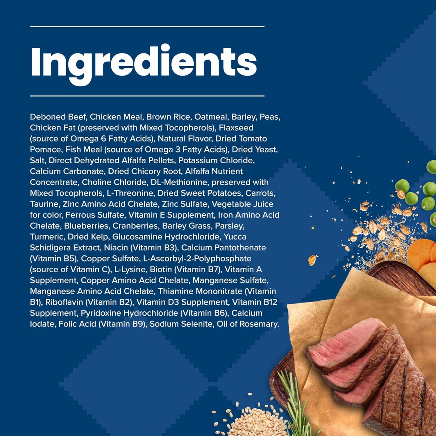 imageBlue Buffalo Life Protection Formula Adult Dry Dog Food Helps Build and Maintain Strong Muscles Made with Natural Ingredients Chicken amp Brown Rice Recipe 5lb BagBeef Brown Rice