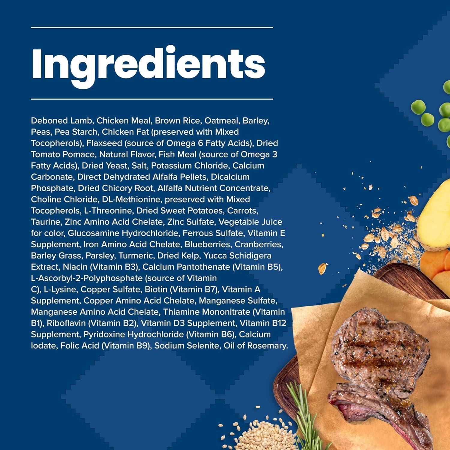imageBlue Buffalo Life Protection Formula Adult Dry Dog Food Helps Build and Maintain Strong Muscles Made with Natural Ingredients Chicken amp Brown Rice Recipe 5lb BagLamb Brown Rice