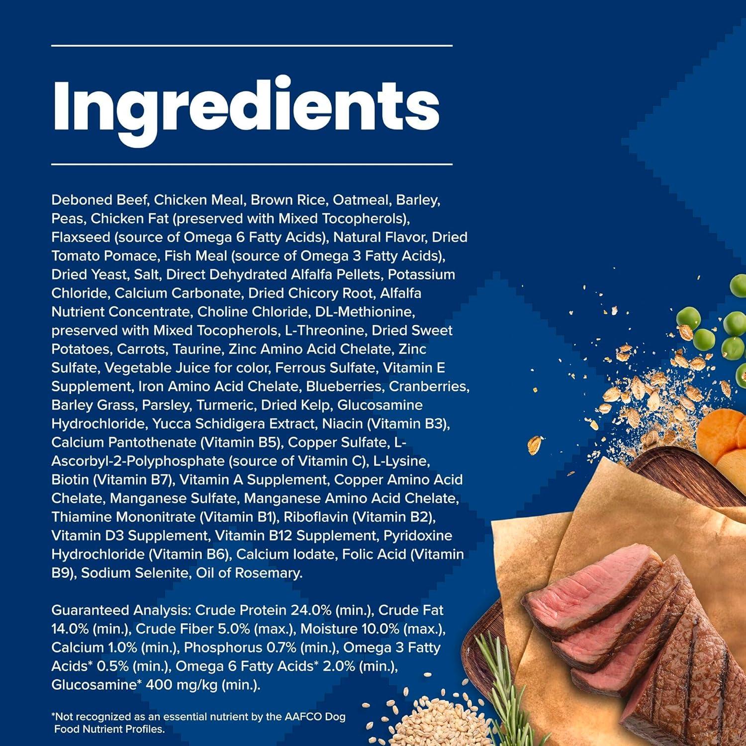 imageBlue Buffalo Life Protection Formula Adult Dry Dog Food Helps Build and Maintain Strong Muscles Made with Natural Ingredients Chicken amp Brown Rice Recipe 5lb BagBeef Brown Rice
