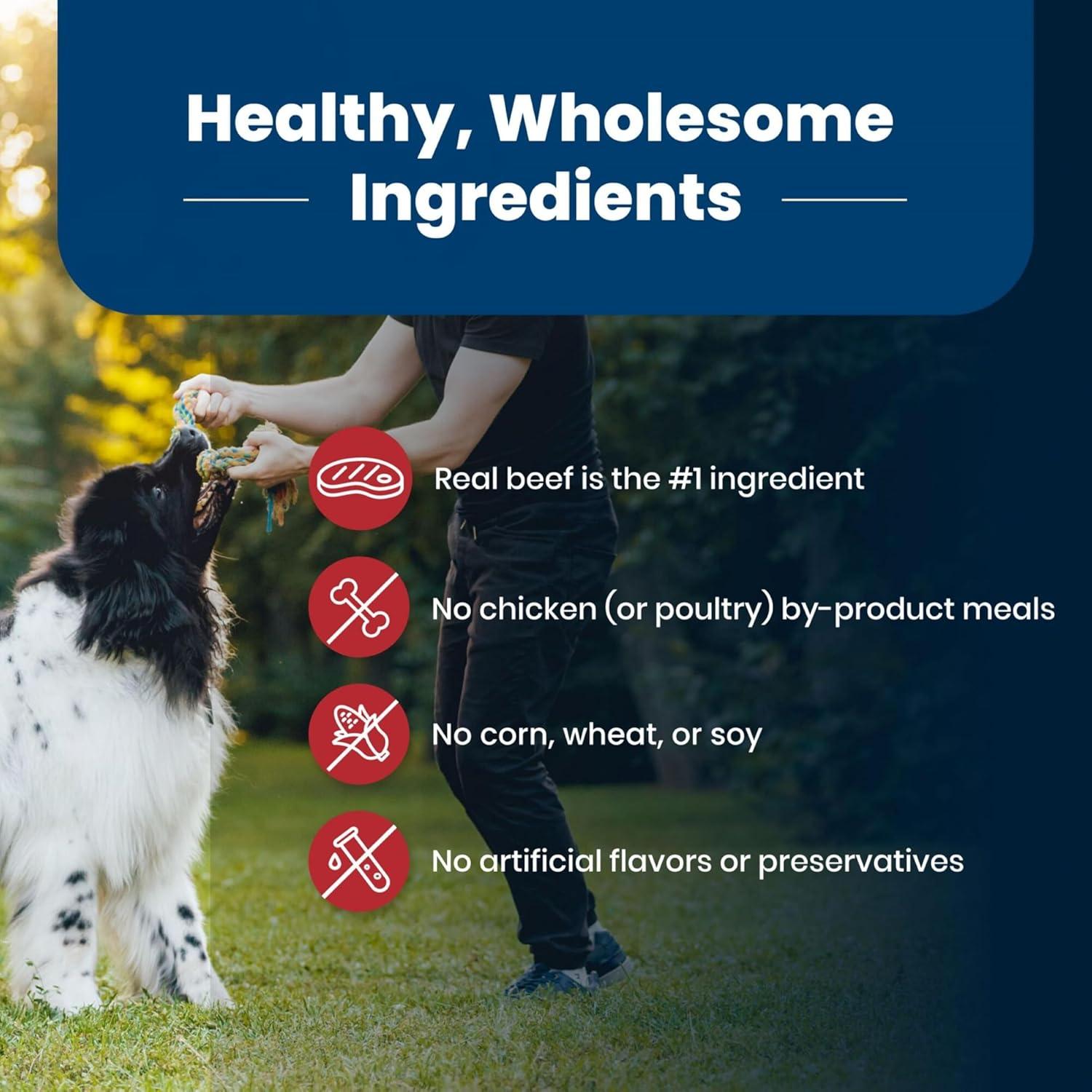 imageBlue Buffalo Life Protection Formula Adult Dry Dog Food Helps Build and Maintain Strong Muscles Made with Natural Ingredients Chicken amp Brown Rice Recipe 5lb BagBeef Brown Rice