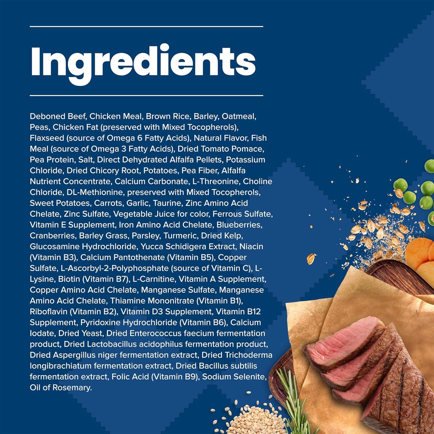 imageBlue Buffalo Life Protection Formula Adult Dry Dog Food Helps Build and Maintain Strong Muscles Made with Natural Ingredients Chicken amp Brown Rice Recipe 5lb BagBeef Brown Rice