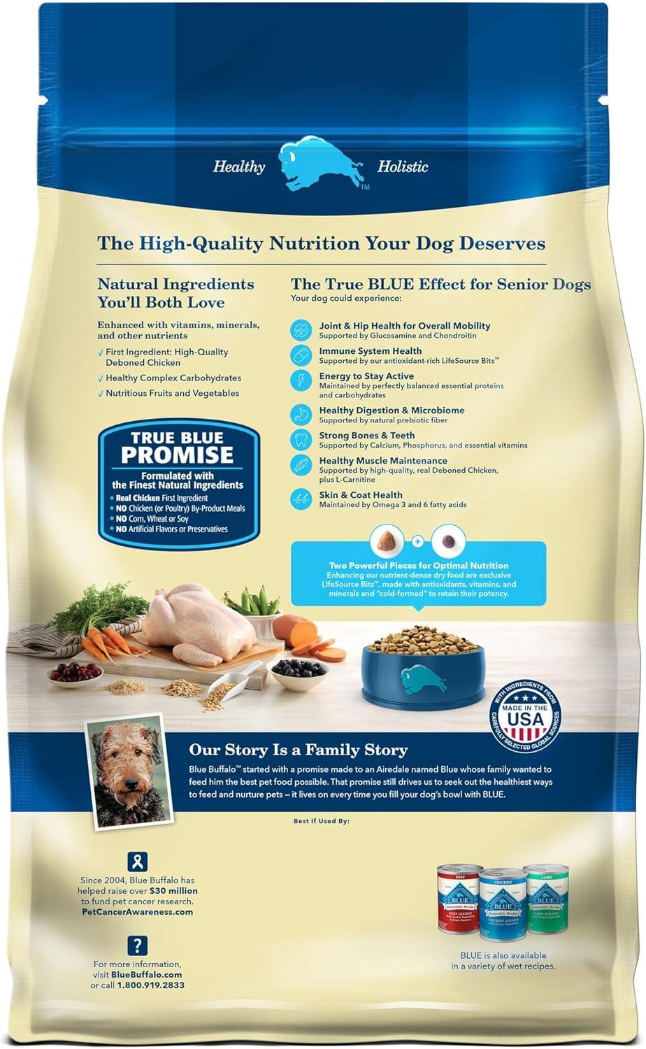 imageBlue Buffalo Life Protection Formula Adult Dry Dog Food Helps Build and Maintain Strong Muscles Made with Natural Ingredients Chicken amp Brown Rice Recipe 5lb BagChicken Brown Rice