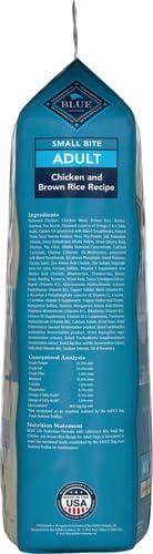 imageBlue Buffalo Life Protection Formula Adult Small Bite Dry Dog Food Helps Build and Maintain Strong Muscles Made with Natural Ingredients Chicken amp Brown Rice Recipe 15lb Bag15 Pound Pack of 1