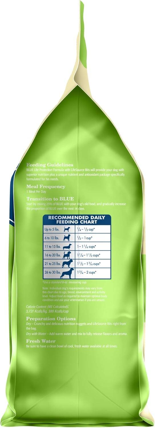 imageBlue Buffalo Life Protection Formula Adult Small Breed Dry Dog Food Supports High Energy Needs Made with Natural Ingredients Chicken amp Brown Rice Recipe 15lb BagLamb Brown Rice
