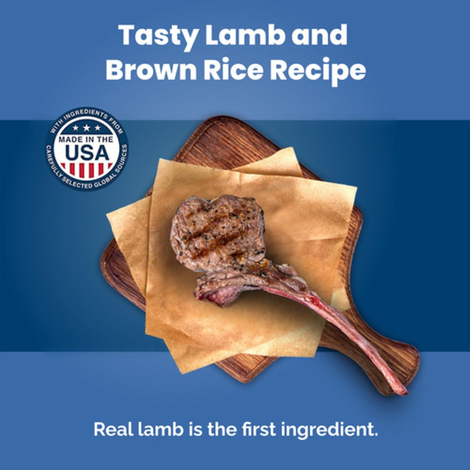 imageBlue Buffalo Life Protection Formula Adult Small Breed Dry Dog Food Supports High Energy Needs Made with Natural Ingredients Chicken amp Brown Rice Recipe 15lb BagLamb Brown Rice