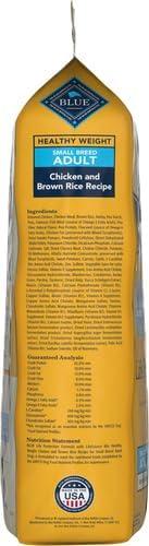 imageBlue Buffalo Life Protection Formula Healthy Weight Small Breed Dry Dog Food Supports an Ideal Weight Made with Natural Ingredients Chicken amp Brown Rice Recipe 5lb BagChicken Brown Rice