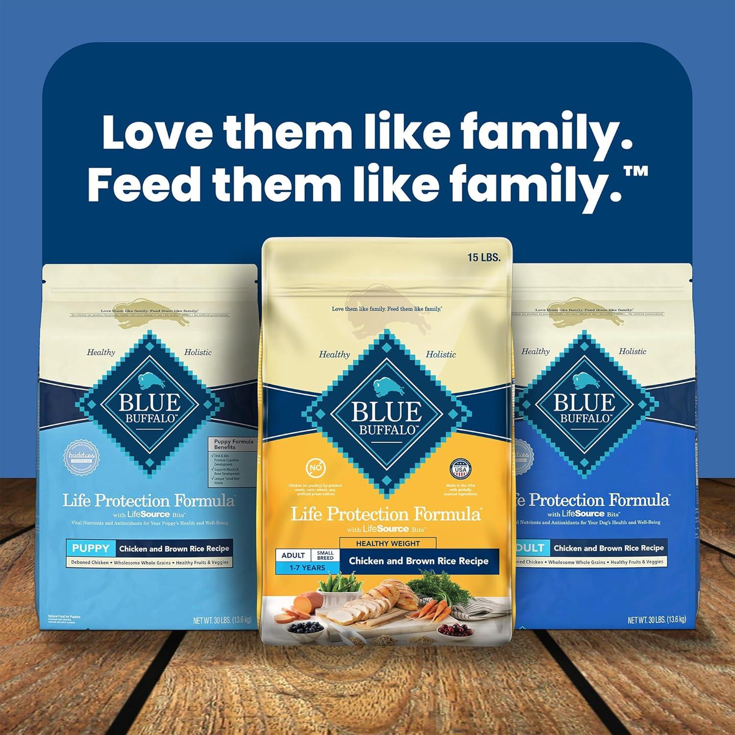 imageBlue Buffalo Life Protection Formula Healthy Weight Small Breed Dry Dog Food Supports an Ideal Weight Made with Natural Ingredients Chicken amp Brown Rice Recipe 5lb BagChicken Brown Rice