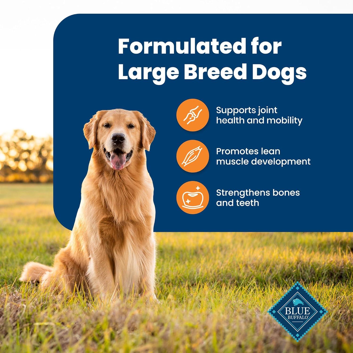 imageBlue Buffalo Life Protection Formula Large Breed Adult Dry Dog Food Promotes Joint Health and Lean Muscles Made with Natural Ingredients Lamb amp Brown Rice Recipe 34lb BagChicken Brown Rice