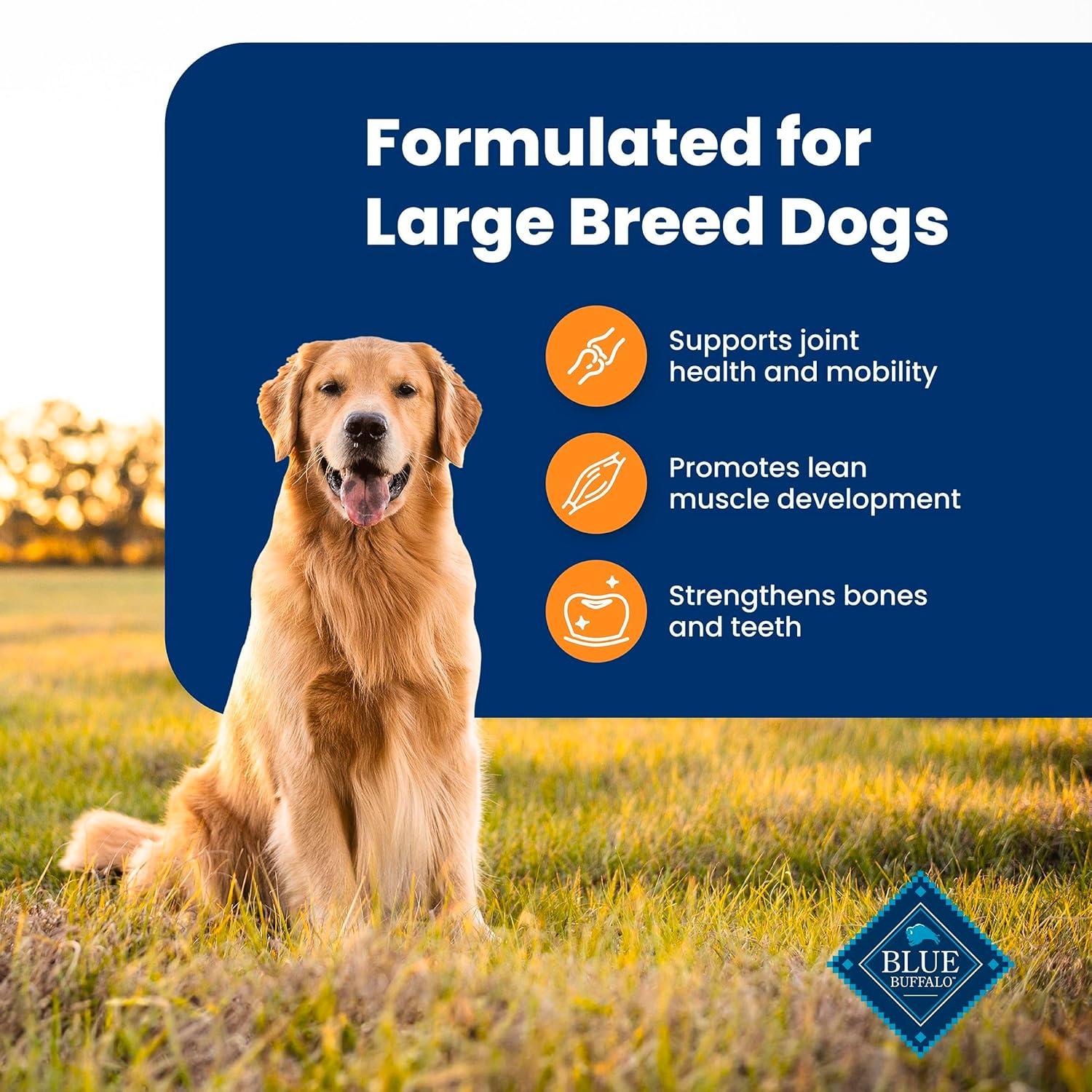 imageBlue Buffalo Life Protection Formula Large Breed Adult Dry Dog Food Promotes Joint Health and Lean Muscles Made with Natural Ingredients Lamb amp Brown Rice Recipe 34lb BagChicken Brown Rice