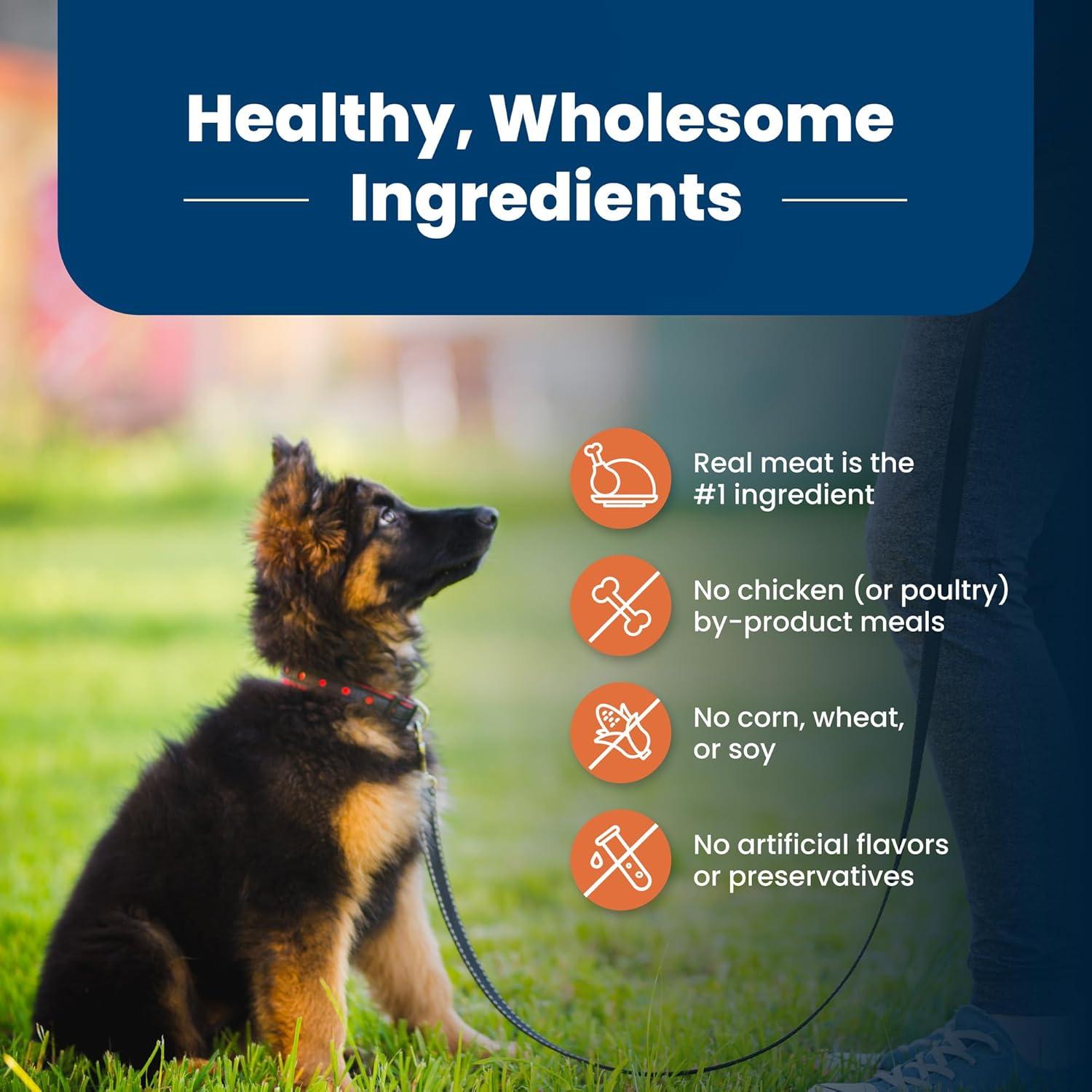 imageBlue Buffalo Life Protection Formula Large Breed Puppy Dry Dog Food with DHA Vital Nutrients amp Antioxidants Made with Natural Ingredients Chicken amp Brown Rice Recipe 34lb BagChicken Brown Rice