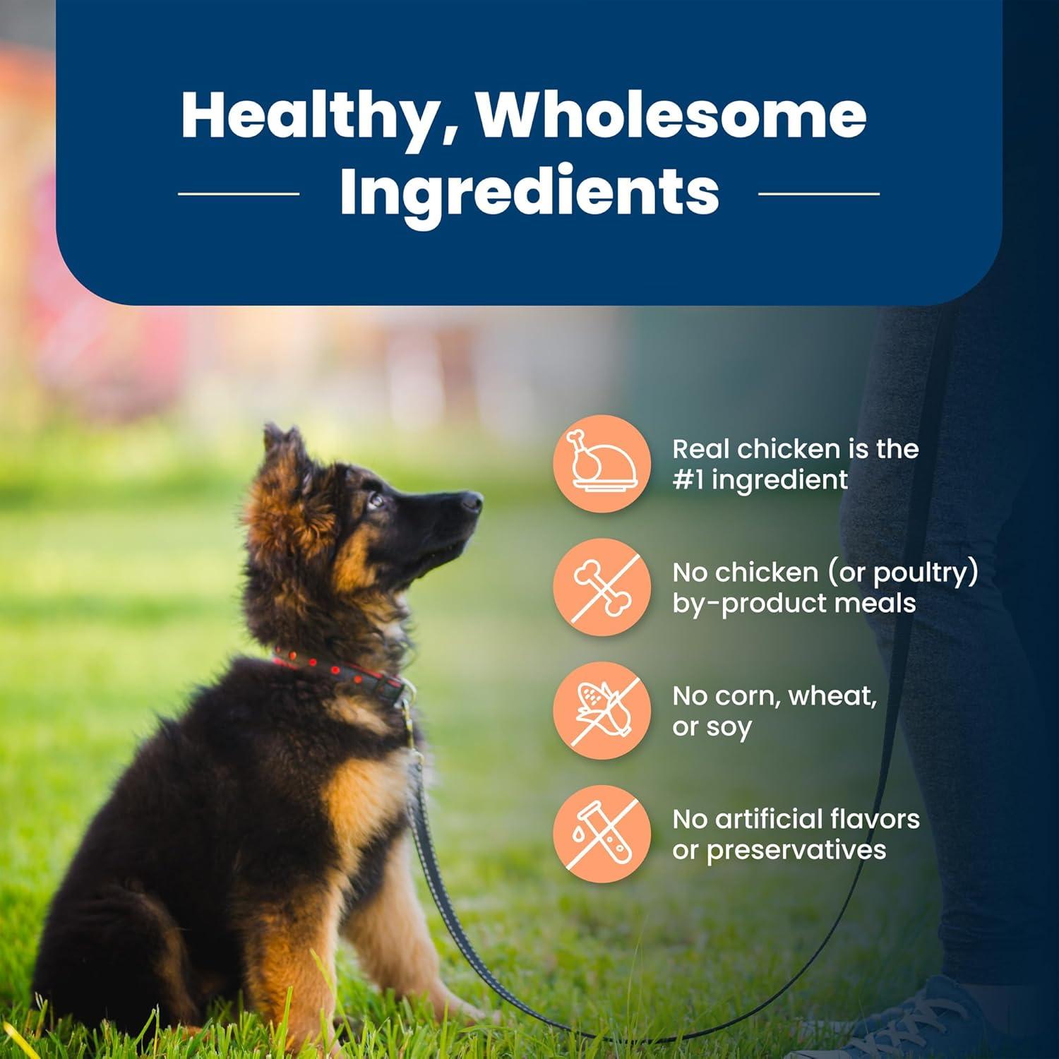 imageBlue Buffalo Life Protection Formula Large Breed Puppy Dry Dog Food with DHA Vital Nutrients amp Antioxidants Made with Natural Ingredients Chicken amp Brown Rice Recipe 34lb BagChicken Brown Rice