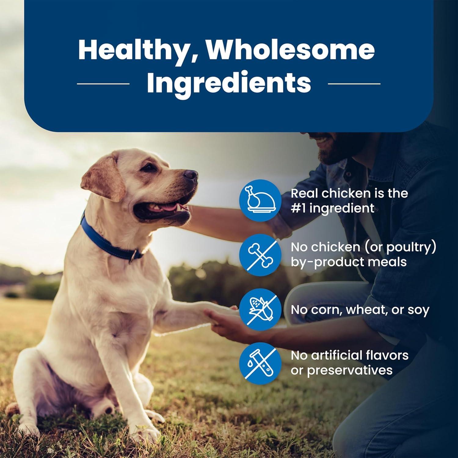 imageBlue Buffalo Life Protection Formula Senior Dry Dog Food Supports Joint Health and Mobility Made with Natural Ingredients Chicken amp Brown Rice Recipe 30lb BagChicken Brown Rice
