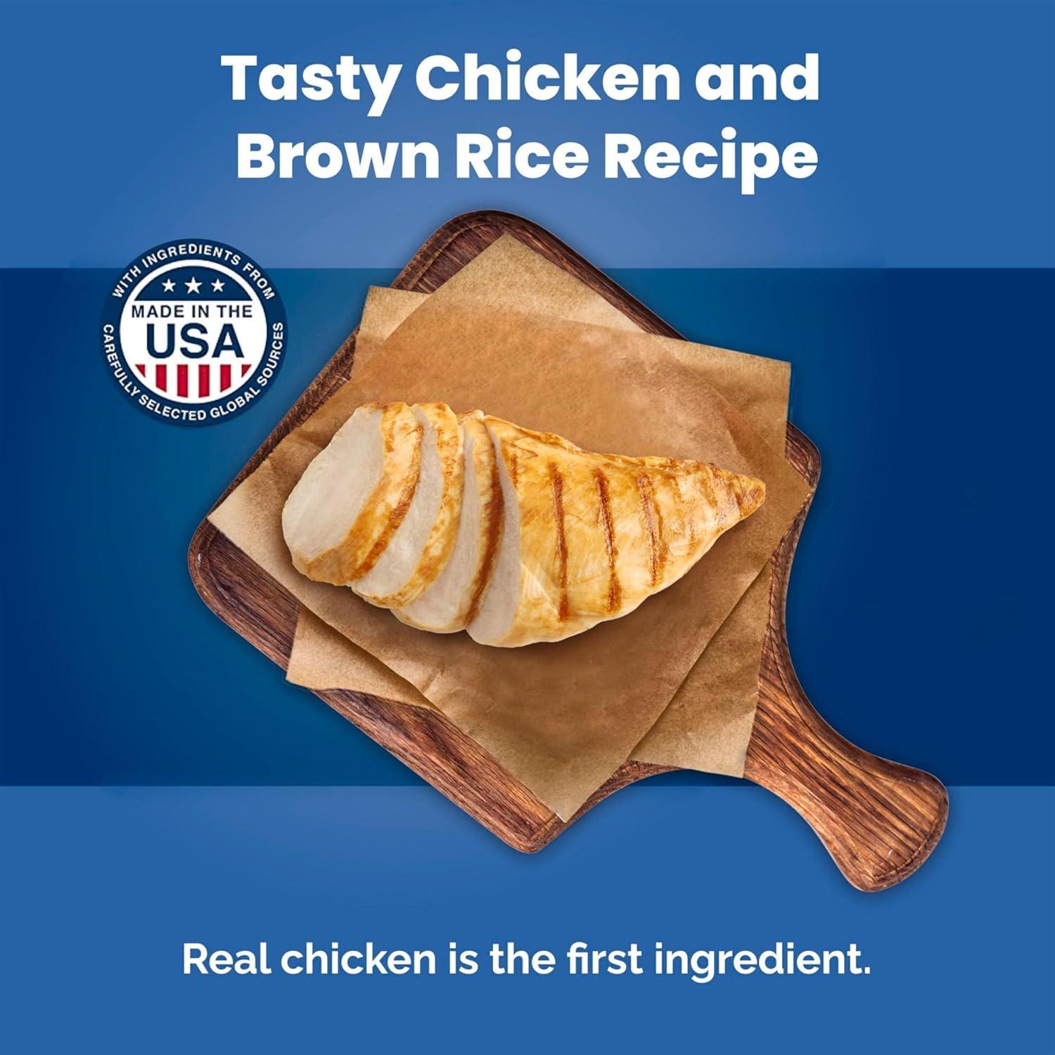 imageBlue Buffalo Life Protection Formula Senior Dry Dog Food Supports Joint Health and Mobility Made with Natural Ingredients Chicken amp Brown Rice Recipe 30lb BagChicken Brown Rice