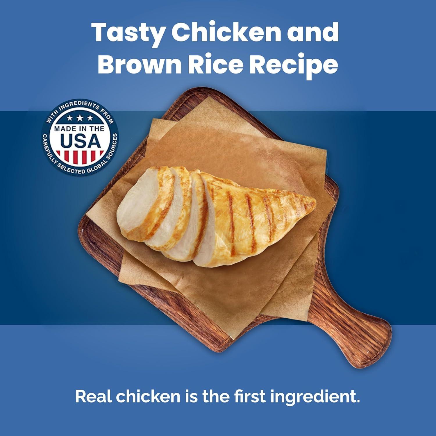 imageBlue Buffalo Life Protection Formula Small Breed Senior Dry Dog Food Supports Joint Health and Immunity Made with Natural Ingredients Chicken amp Brown Rice Recipe 5lb BagChicken Brown Rice