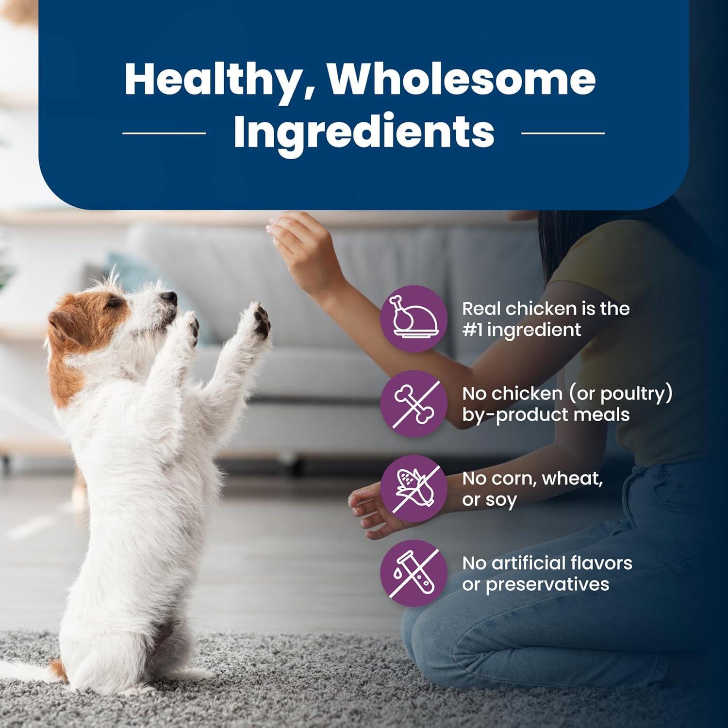 imageBlue Buffalo Life Protection Formula Small Breed Senior Dry Dog Food Supports Joint Health and Immunity Made with Natural Ingredients Chicken amp Brown Rice Recipe 5lb BagChicken Brown Rice