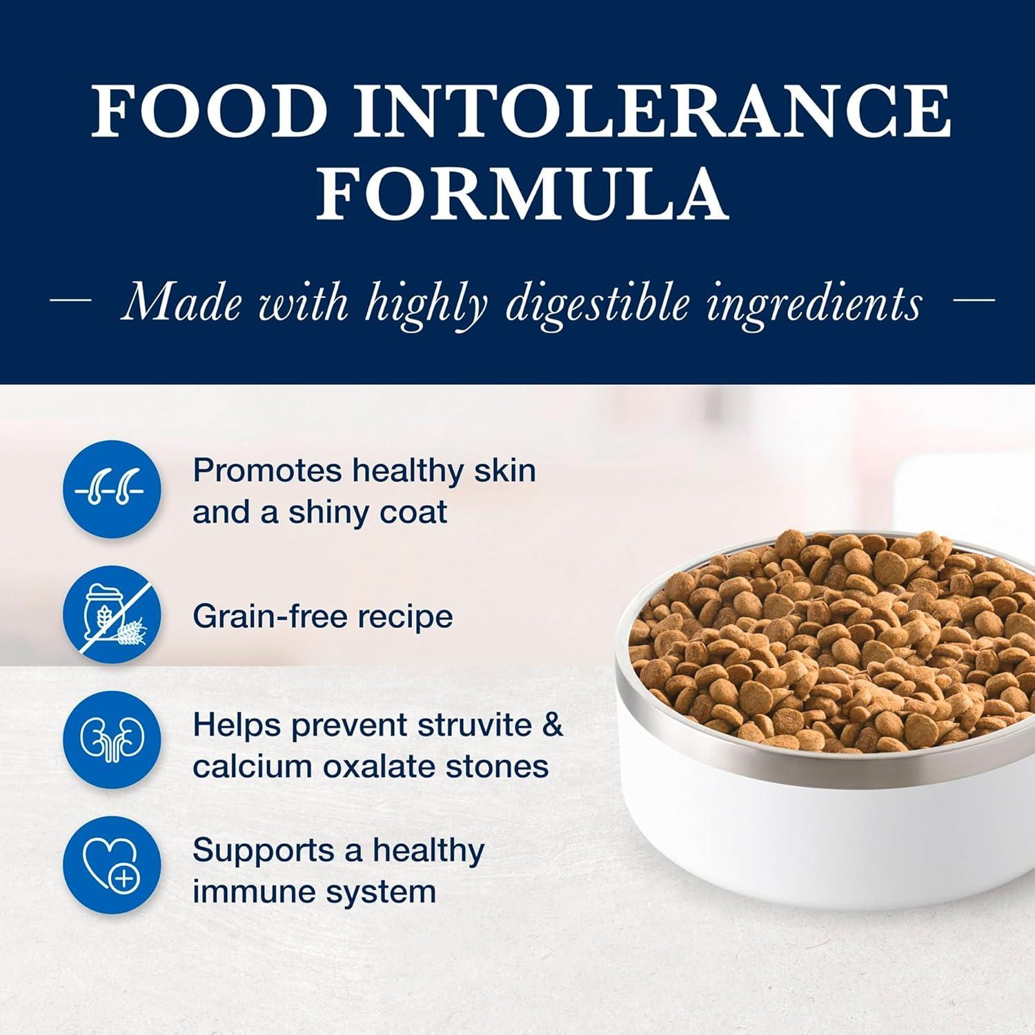 imageBlue Buffalo Natural Veterinary Diet HF Hydrolyzed for Food Intolerance Dry Dog Food Salmon 22lb BagSalmon