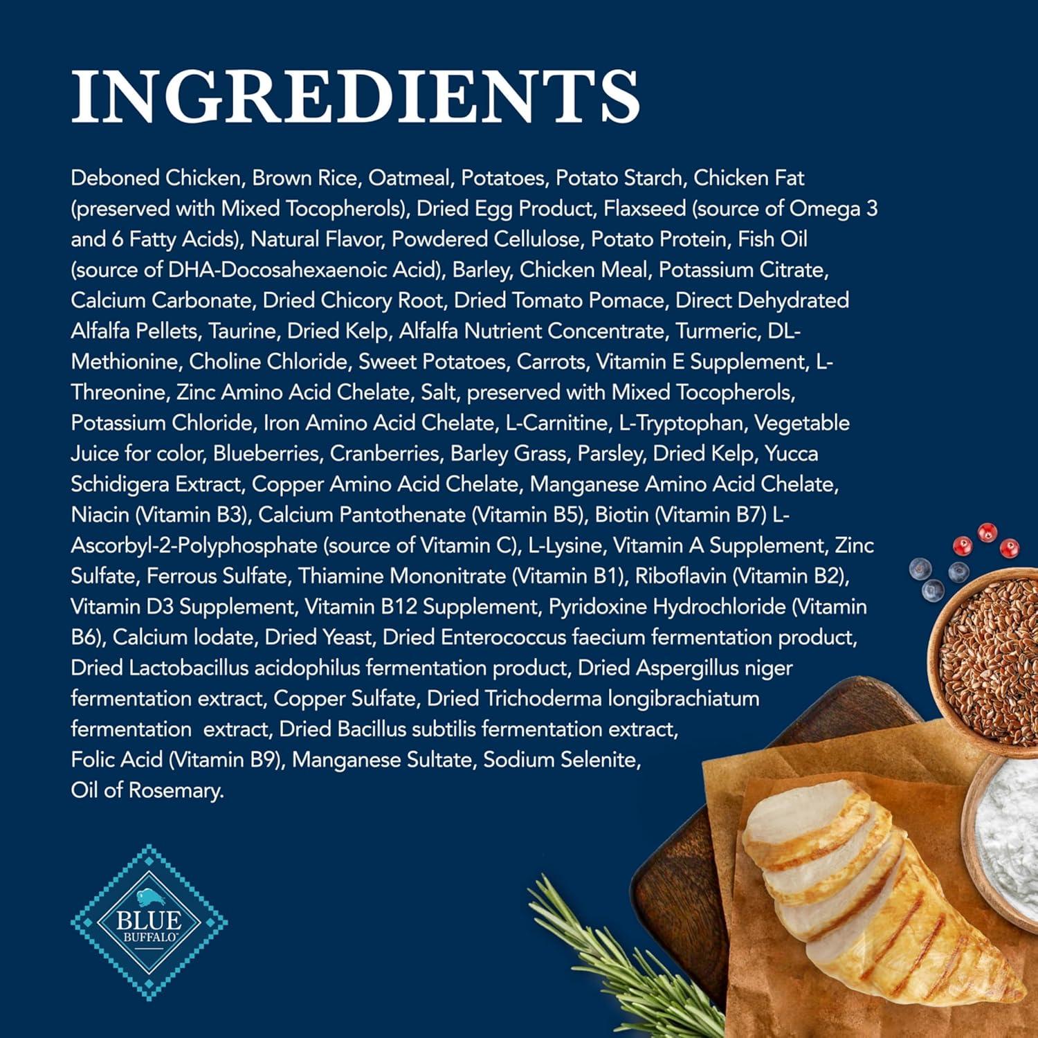 imageBlue Buffalo Natural Veterinary Diet KS Kidney Support Dry Dog Food Chicken 22lb bagChicken