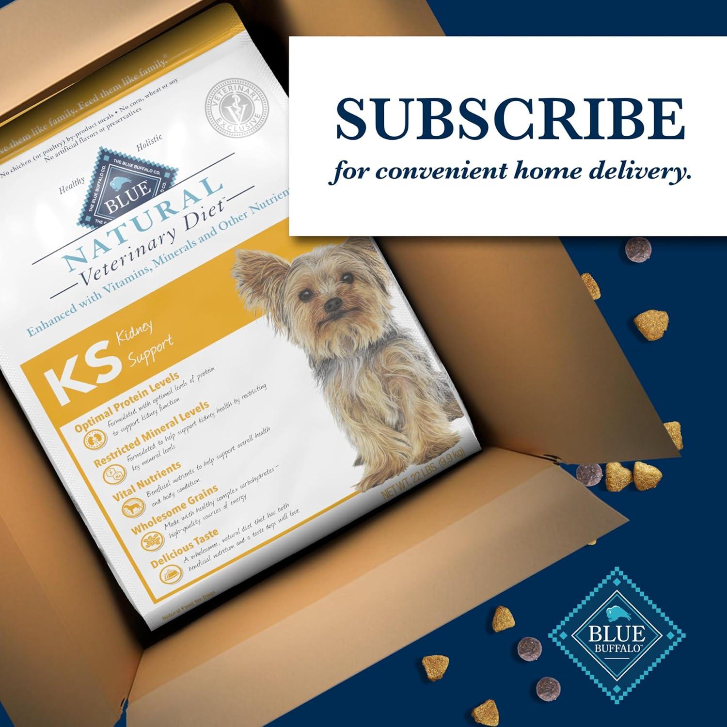 imageBlue Buffalo Natural Veterinary Diet WM Dry Dog Food Weight Management Mobility Formula Veterinarian Prescription Required Salmon 22lb BagSalmon