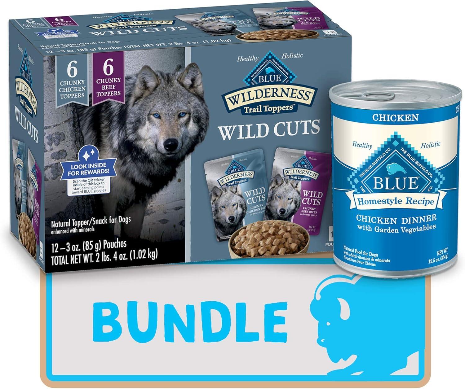 imageBlue Buffalo Natural Wet Dog Food Chicken and Beef