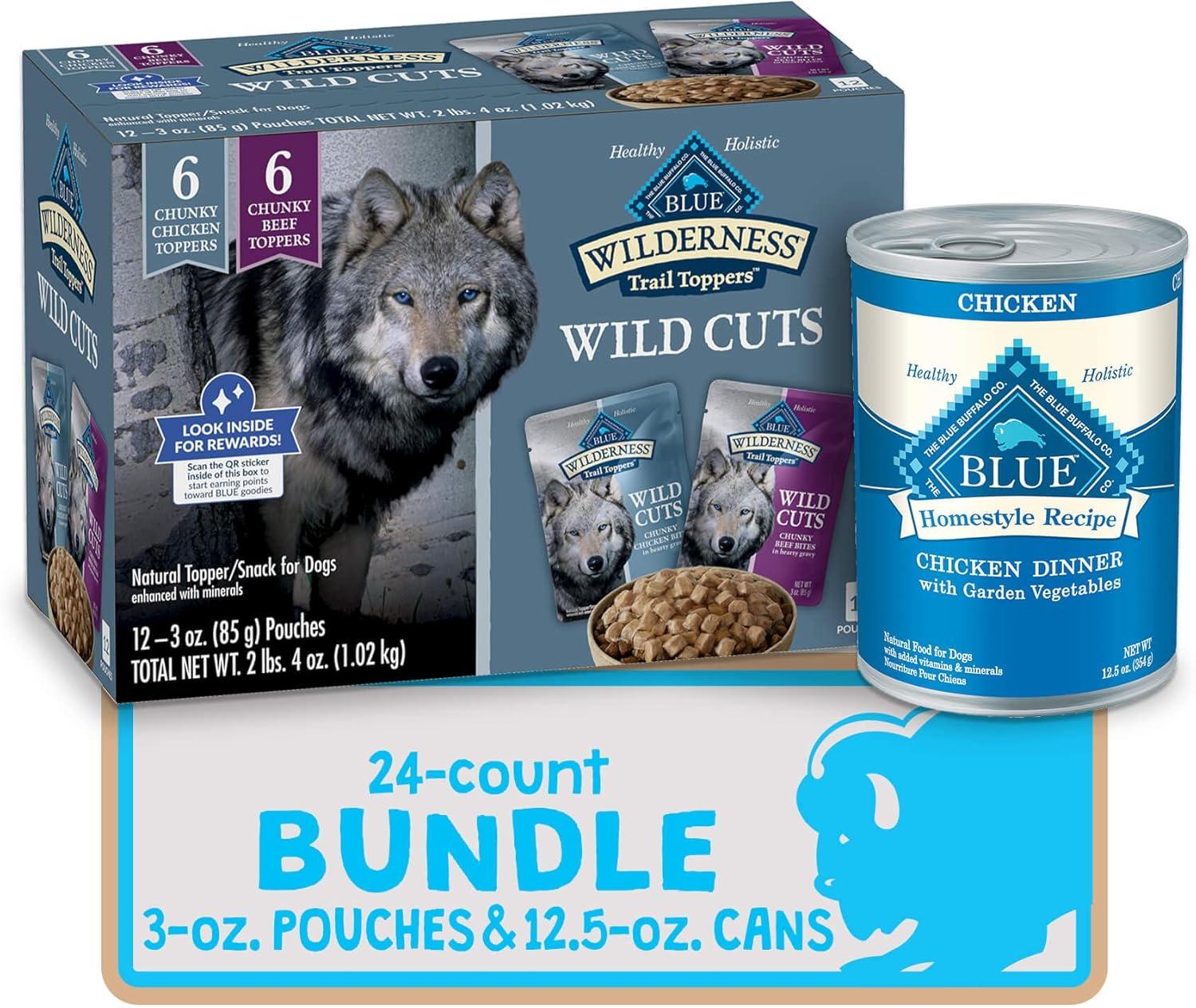 imageBlue Buffalo Natural Wet Dog Food Chicken and Beef