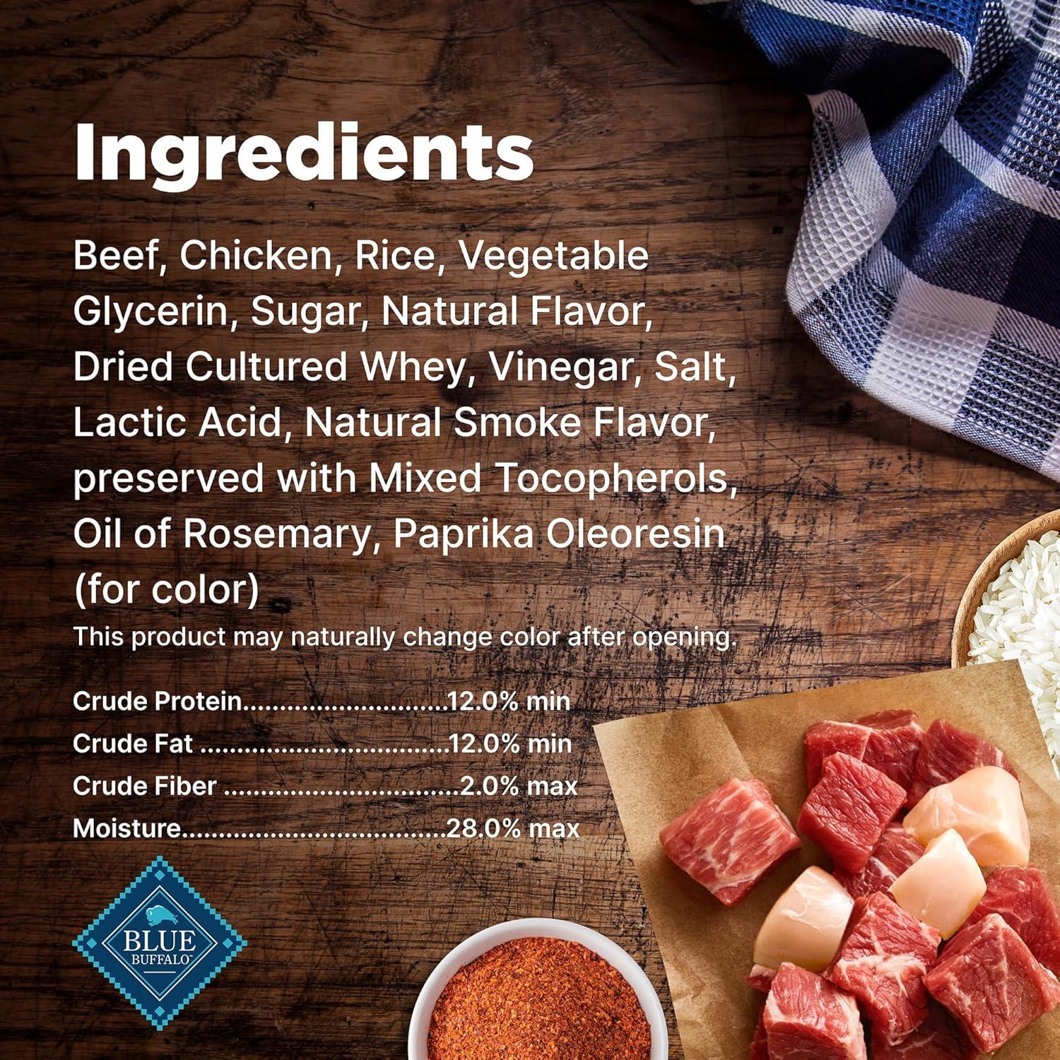 imageBlue Buffalo Nudges Grillers Natural Dog Treats Made in the USA with Real Chicken 16oz BagBeef