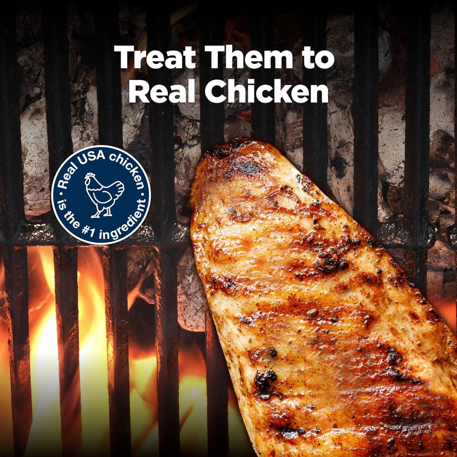 imageBlue Buffalo Nudges Grillers Natural Dog Treats Made in the USA with Real Chicken 16oz BagChicken