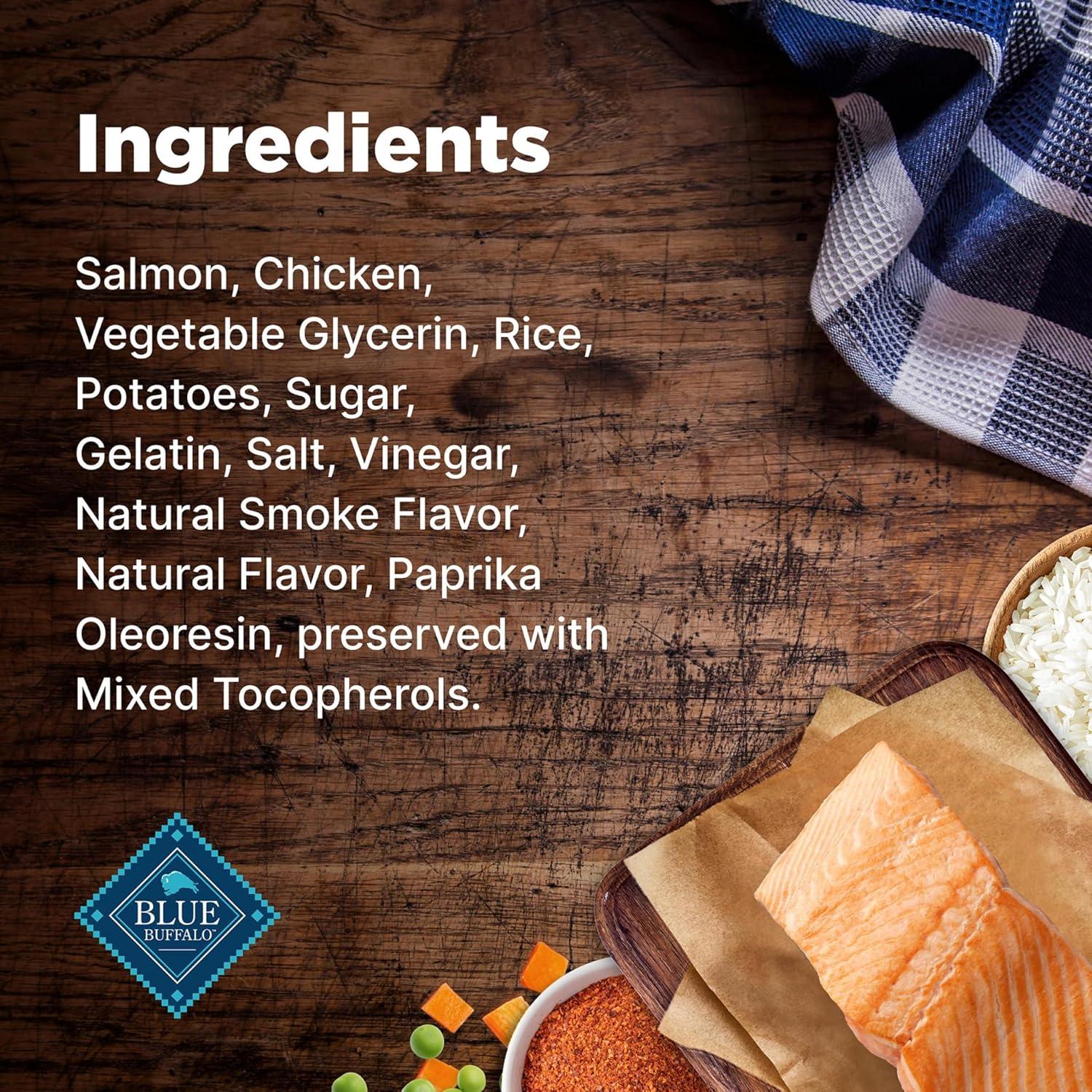 imageBlue Buffalo Nudges Grillers Natural Dog Treats Made in the USA with Real Chicken 16oz BagSalmon