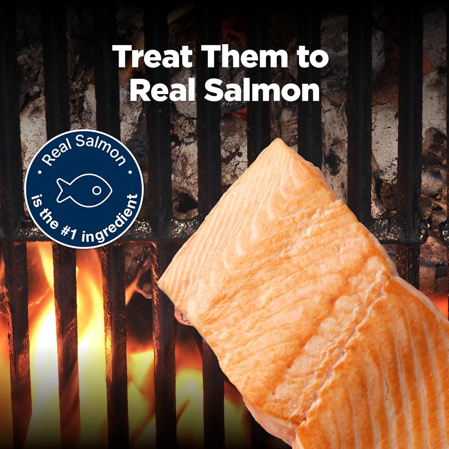 imageBlue Buffalo Nudges Grillers Natural Dog Treats Made in the USA with Real Chicken 16oz BagSalmon