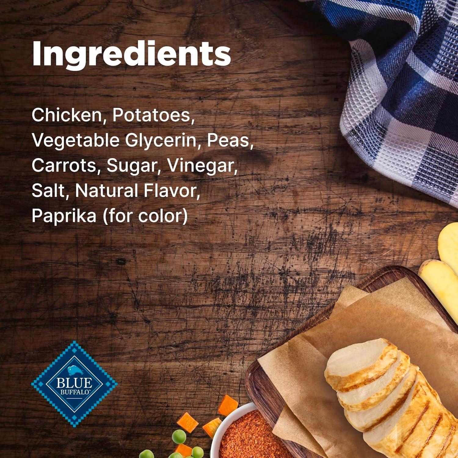 imageBlue Buffalo Nudges Grillers Natural Dog Treats Made in the USA with Real Steak 16oz BagChicken