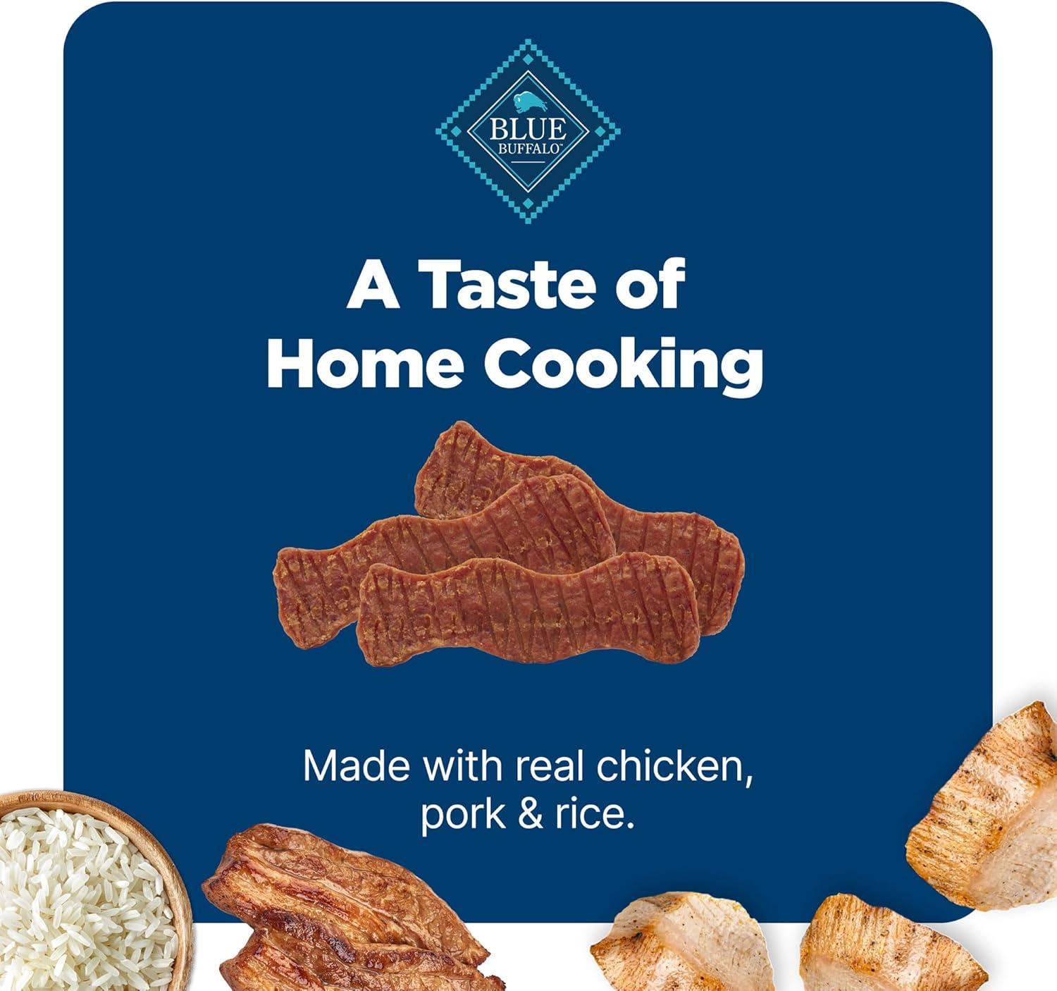 imageBlue Buffalo Nudges Grillers Natural Dog Treats Made in the USA with Real Steak 16oz BagChicken and Bacon