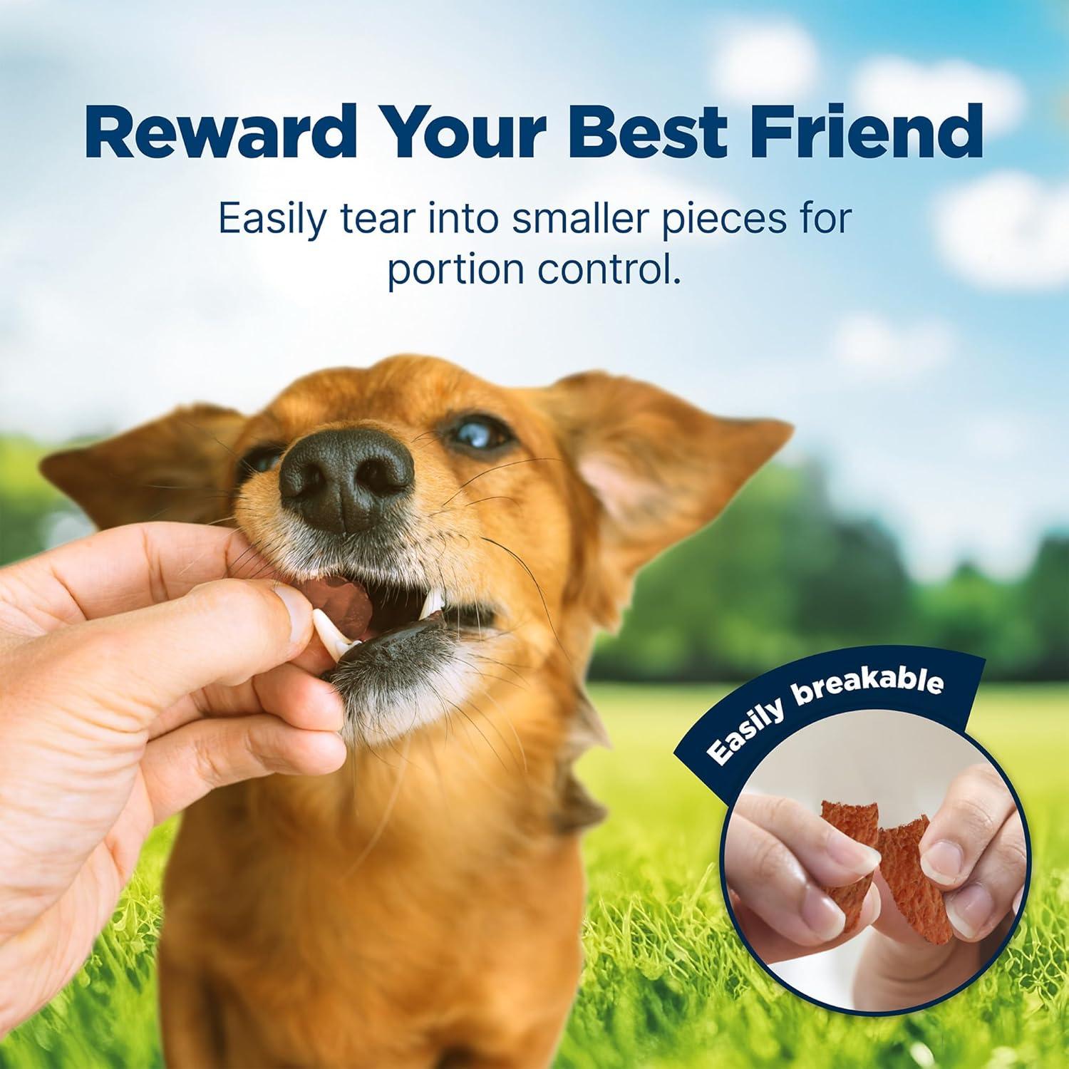 imageBlue Buffalo Nudges Jerky Bites Dog Treats Made in the USA with Natural Ingredients BiteSized Pieces Chicken 16oz BagChicken