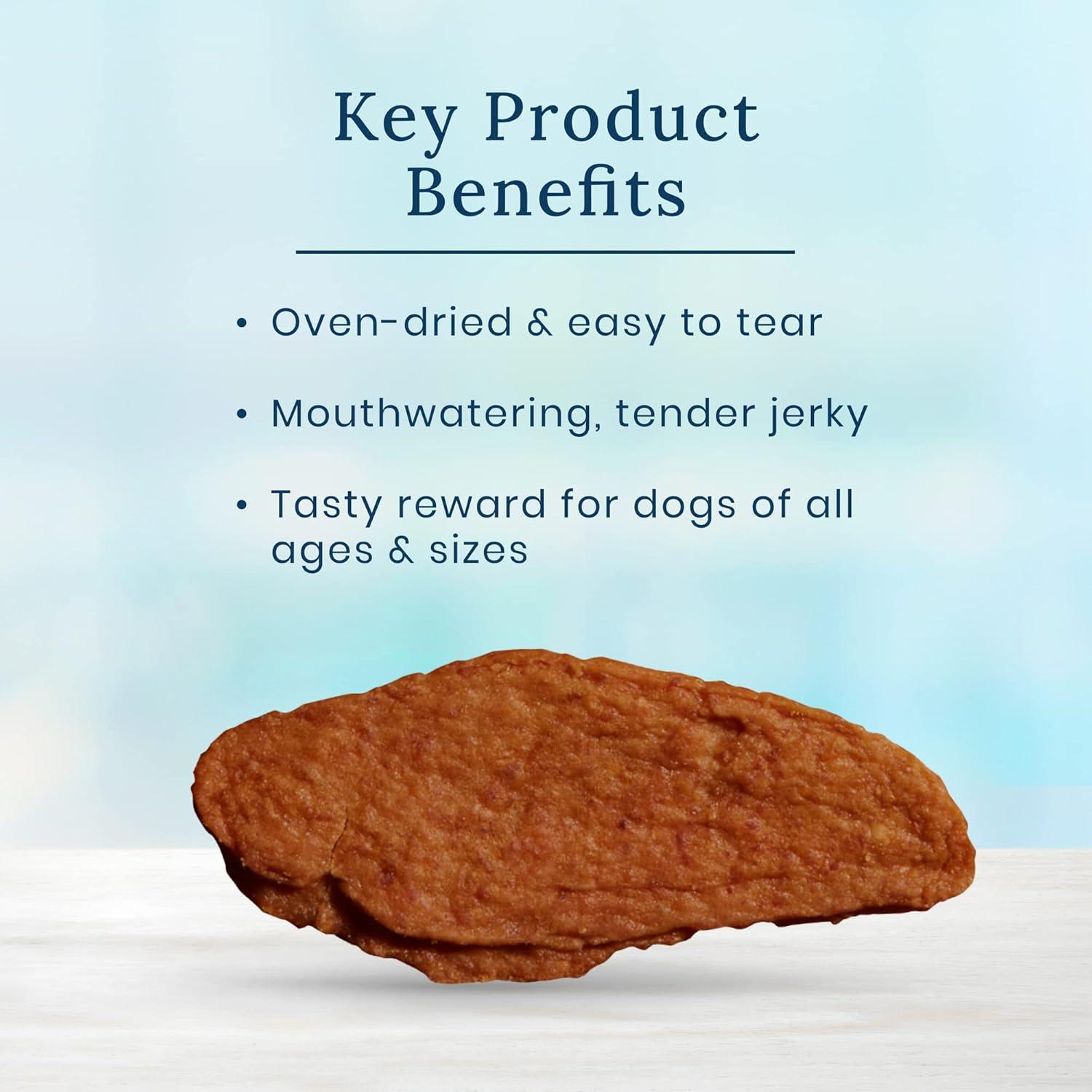 imageBlue Buffalo Nudges Jerky Bites Dog Treats Made in the USA with Natural Ingredients BiteSized Pieces Chicken 16oz BagChicken