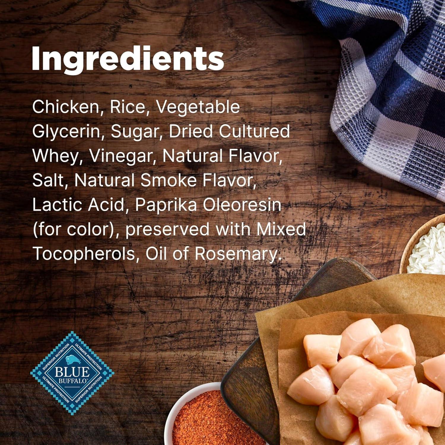 imageBlue Buffalo Nudges Jerky Bites Dog Treats Made in the USA with Natural Ingredients BiteSized Pieces Chicken 16oz BagChicken