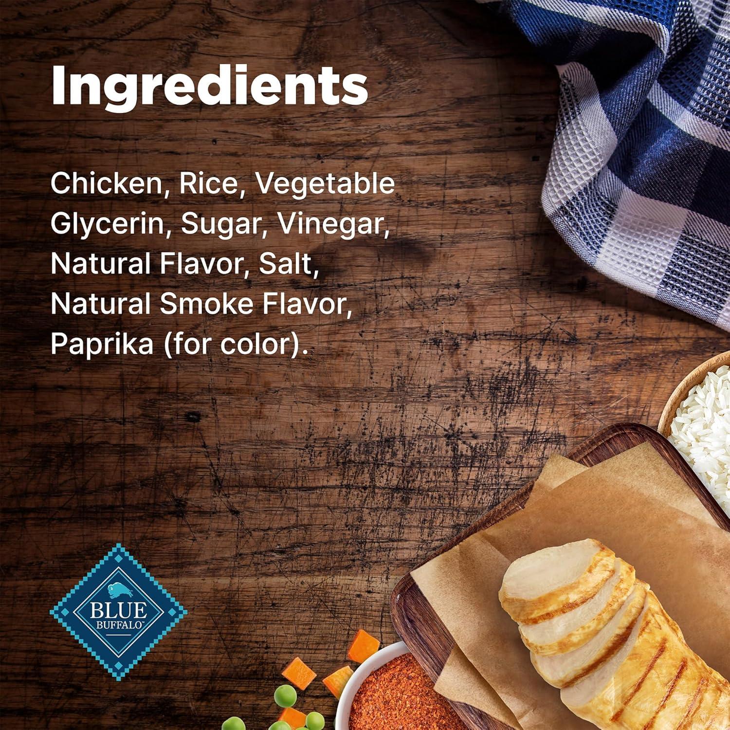imageBlue Buffalo Nudges Jerky Bites Dog Treats Made in the USA with Natural Ingredients BiteSized Pieces Chicken 16oz BagChicken