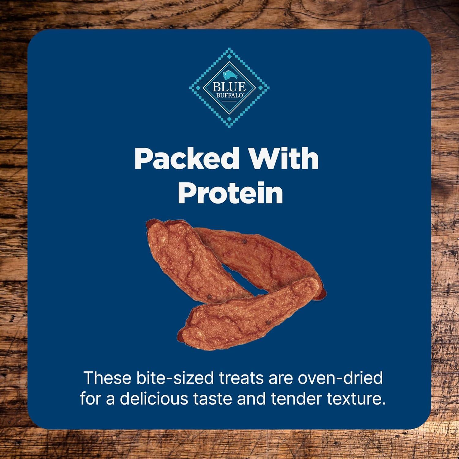 imageBlue Buffalo Nudges Jerky Bites Dog Treats Made in the USA with Natural Ingredients BiteSized Pieces Chicken 5oz BagChicken